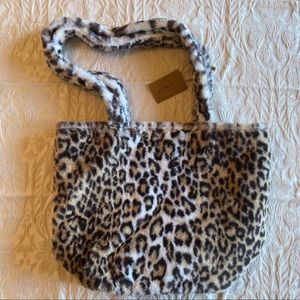 Brandy melville cheetah tote